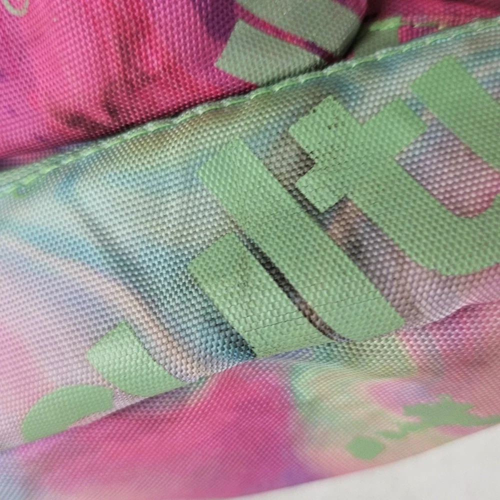 Hoop Culture Backpack Fresh Culture  Basketball Tye Dye All Over Print Blue Pink